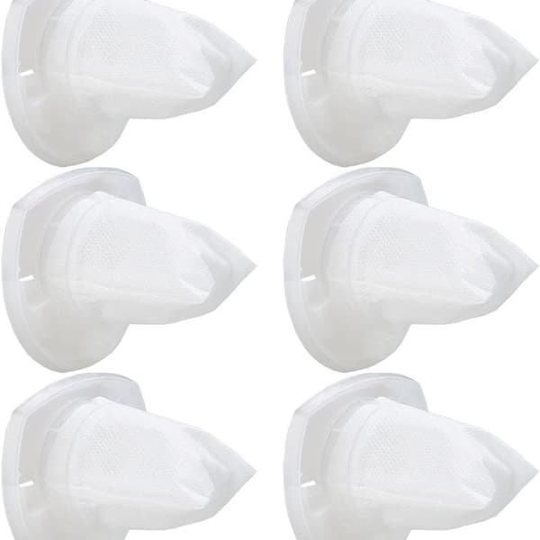 Pakke med 6 erstatningsfilter for Black & Decker Power