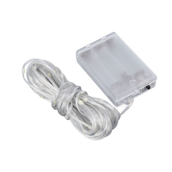 DIY LED-gardinljusslinga 10M Vattentät Varm Ljus KLB