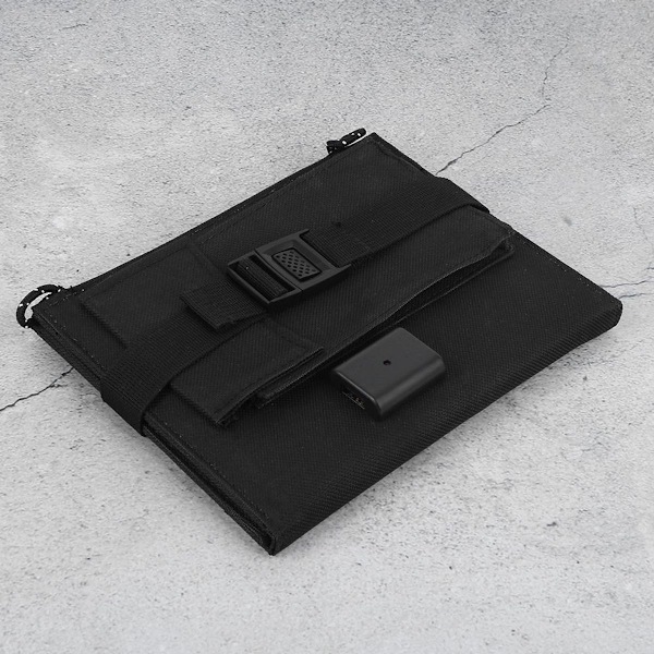 15W 5V Foldable Solcellepanel Bærbar Monokrystallinsk Solcellepanel KLB