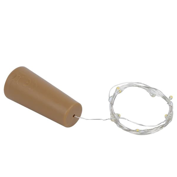 LED-vinflaskekorkljus, koppartråd, KLB