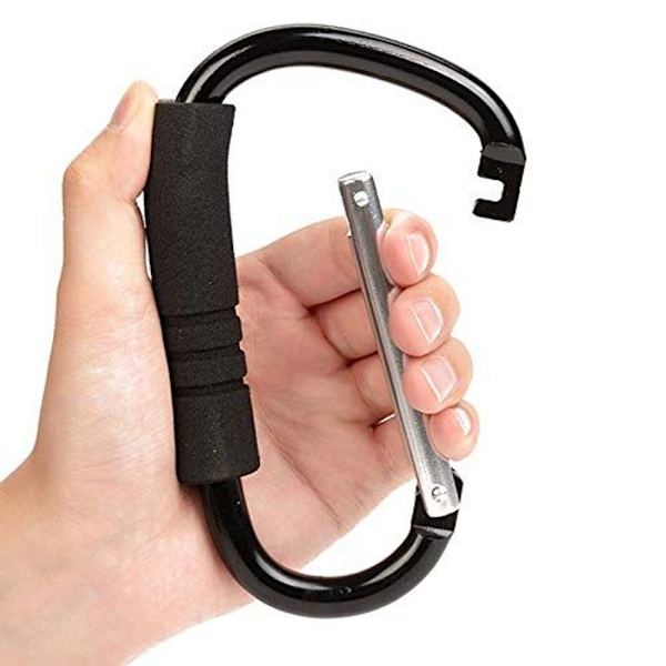 Barnvagnskrokar, praktiska organiseringskrokar i 2-pack KLB