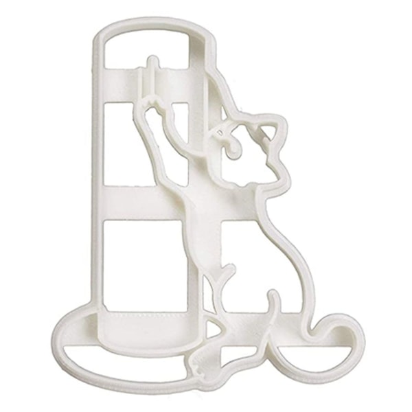 Kakeform, 3D kattekakeform for barn, kattebakform 3 KLB