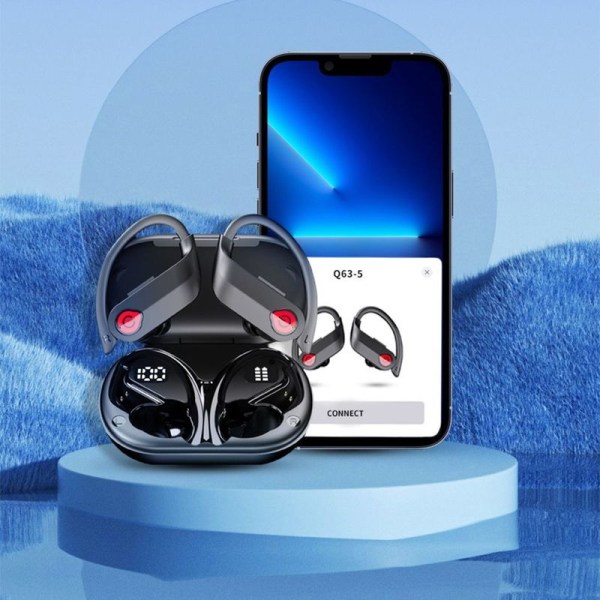 2023 Nyaste Bluetooth hörlurar Sport, Hörlurar Trådlös Bluetooth 5.3 med