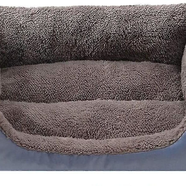 Vaskbar hundebamse Hundesofa Kjæledyr Hundekatt Seng 45x35x12cm KLB