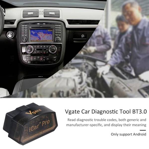 Vgate ICar Pro Bluetooth 3.0 Android PC OBDII Scan Tool KLB