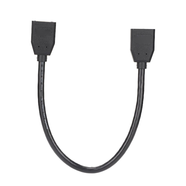 DP til DP-kabel hunn til hunn, støtter 8K ved 60 Hz og 4K ved KLB