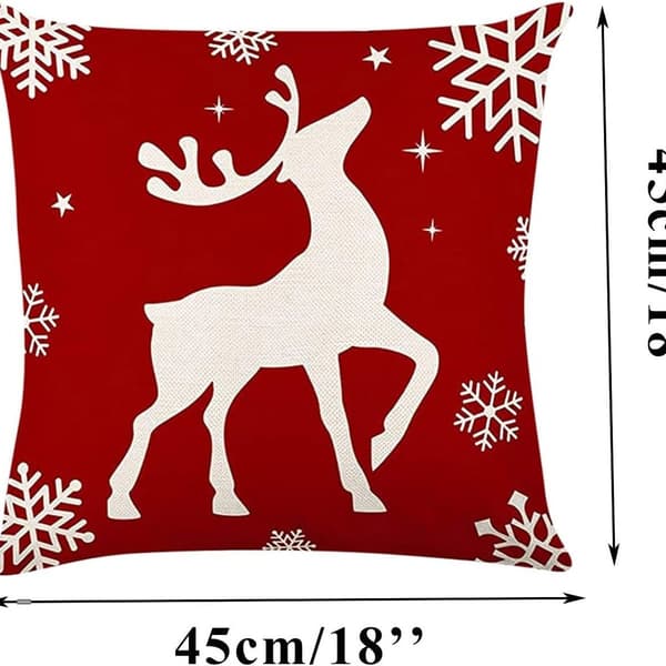 Kuddfodral 45x45 Jul Kuddfodral Jul, Set med 4