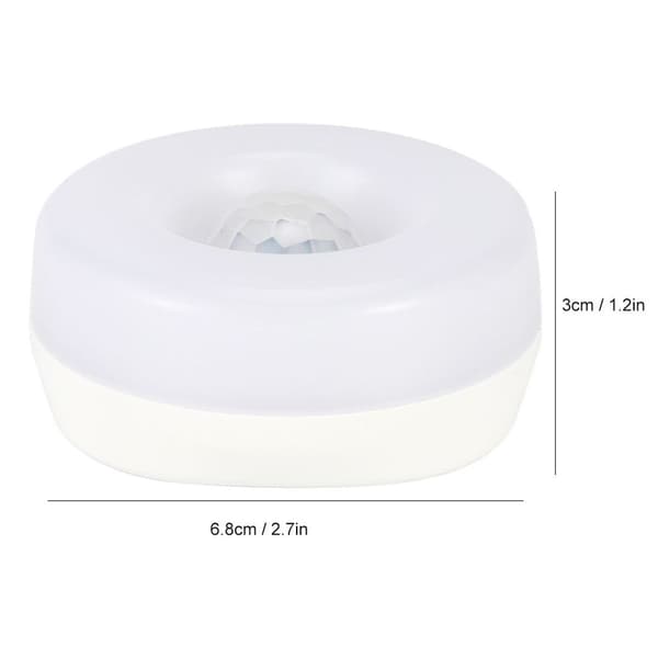 Kroppssensorlys, USB-oppladbar nattlys for KLB