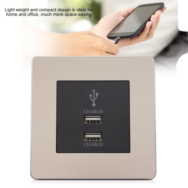 USB væg oplader, overspændingsbeskyttelse, USB ladestation med KLB