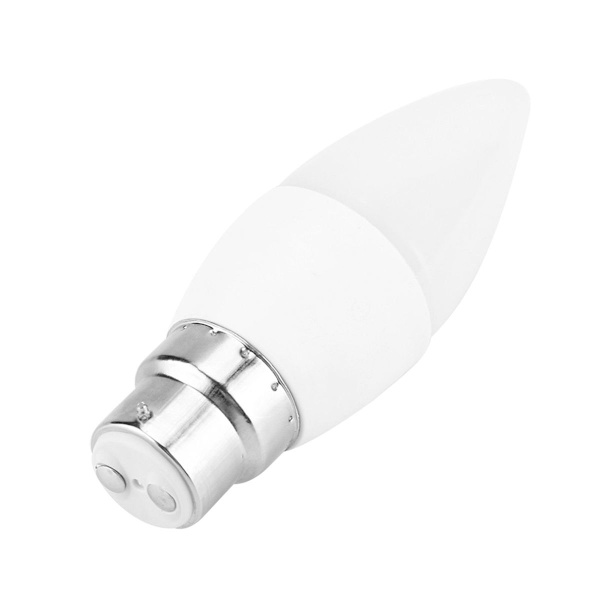 3W Multi Color Changing LED stearinlys pære, AC85-265V KLB