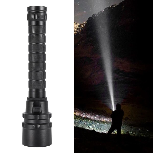 Vattentät LED-ficklampa för utomhusbruk, starkt ljus KLB