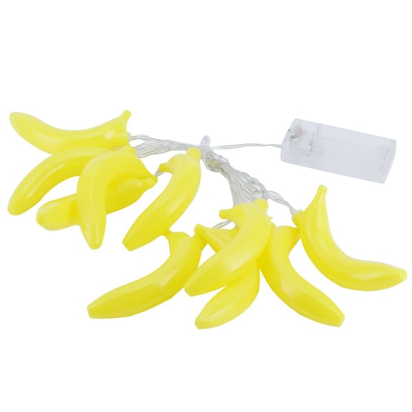 LED-ljusslingor imiterar bananform för upphängning KLB