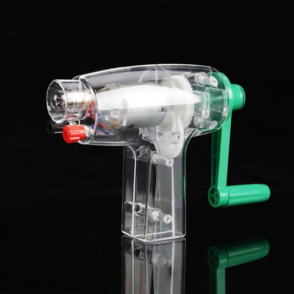 6,3V Hand Crank Power Generator - Mekanisk för undervisning i fysik i klassrummet