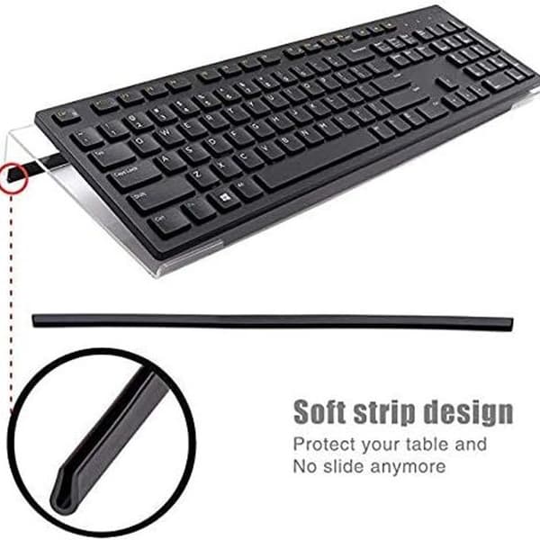 Ergonominen näppäimistöteline
