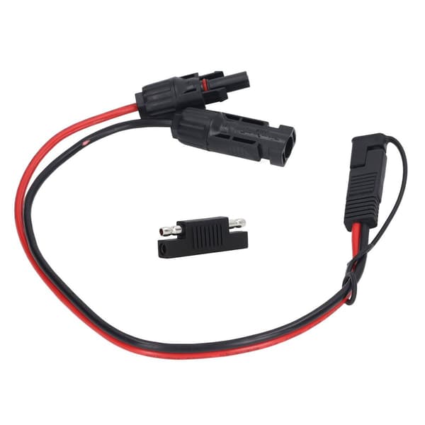Solpanelanslutningskabel, 12 AWG, PVC, koppar, solpanel till KLB