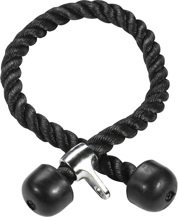Nylon Triceps-tov, snoet reb, triceps-tov til pulldowns med anti-slip