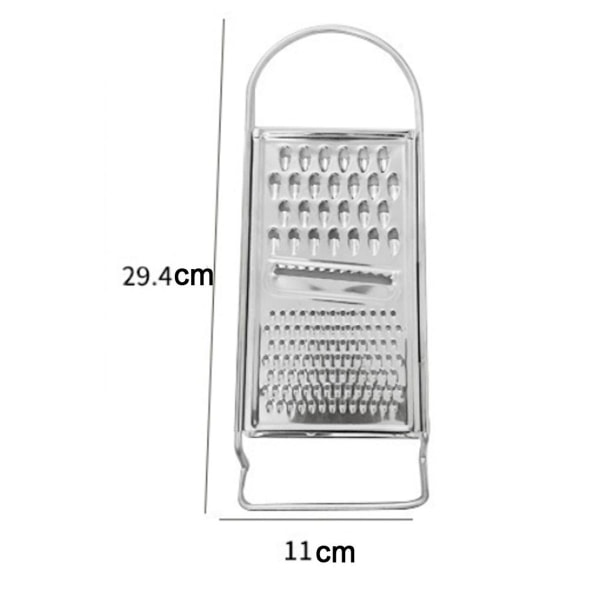 Stainless Steel Kitchen Flat Graters Peeler with Sharp Teeth Style 6 KLB