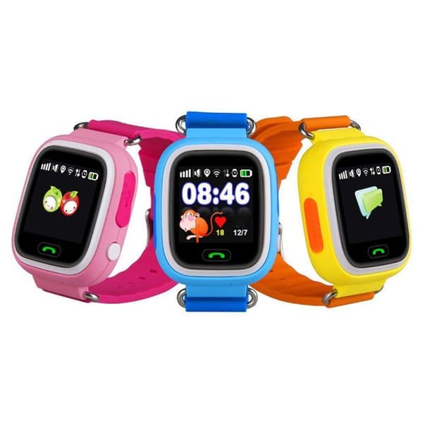 Touchscreen smartwatch til børn, GPS-positionering, anti-tabsuhr