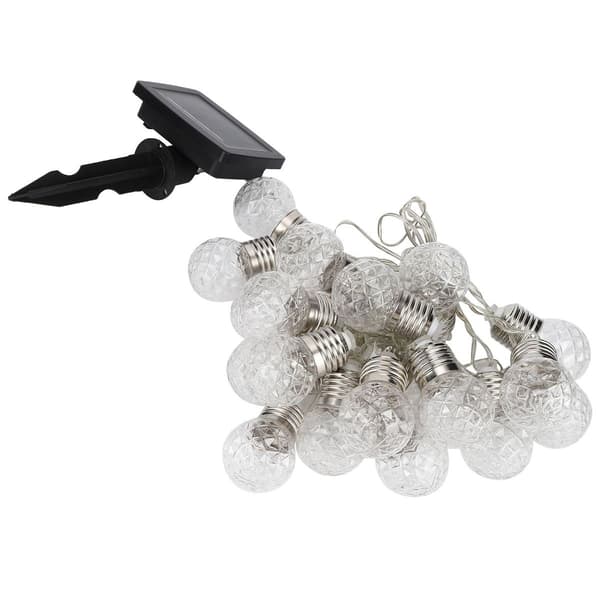 20 LED Solcelled Batteridrevne Feelykter Dobbeltmodus Vanntette KLB