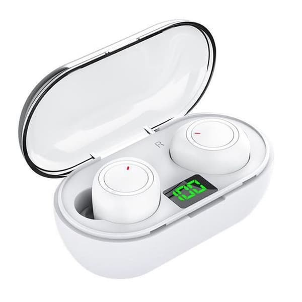 Trådløse Bluetooth-øretelefoner, Bluetooth 5.3 in-ear hvide