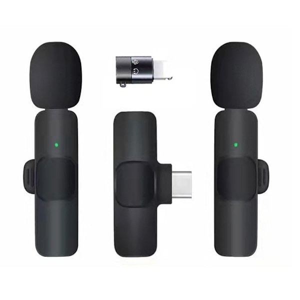 Mikrofoni, Lavalier-mikrofoni älypuhelimeen, Mini-mikrofoni Plug & Play,