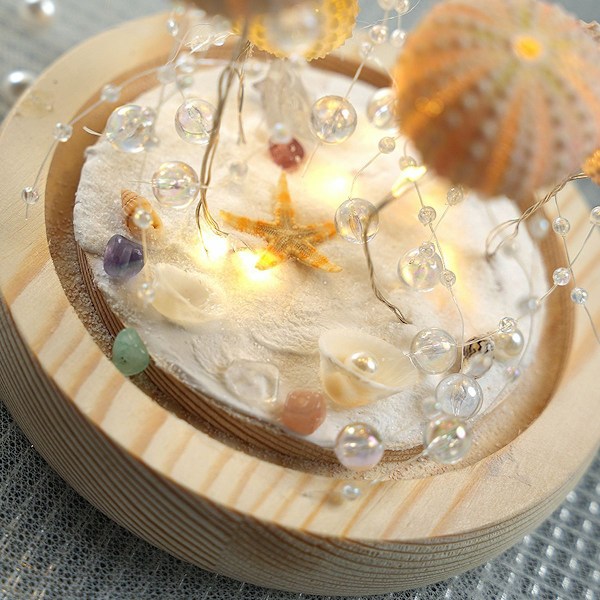 Glass Manet Dekor Manet Lampe for Kvinner Bursdag KLB