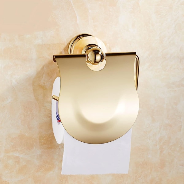 Toiletpapirholder, antik vandtæt rulleholder, badeværelsespapirholder