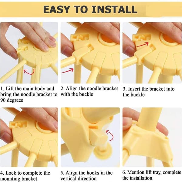 Pastatørrer, pastatørrer, pastastativ med 10 udtrækkelige