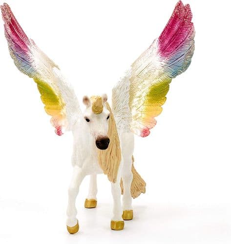 Schleich - Vingede Regnbue Unicorn - Vingede