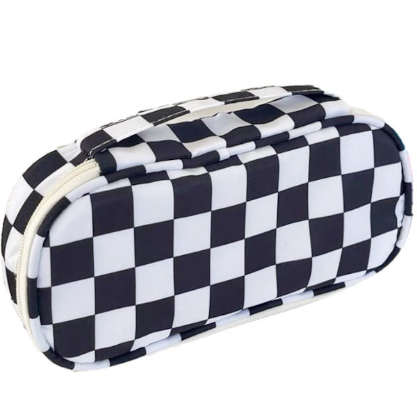 Pencil Case Abstrakte Linjer Høj Kapacitet Pencil Case til KLB