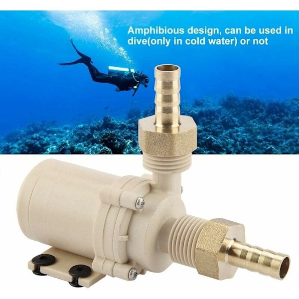 DC 12V aurinkovesipumppu, kuuma-/kylmävesikierto pumppu KLB