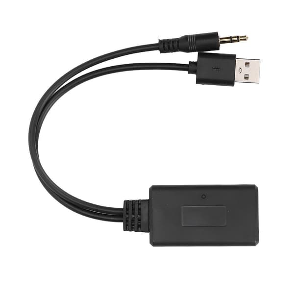 Bil AUX BT 5.0-mottaker 3,5 mm jack utsøkt stereo KLB