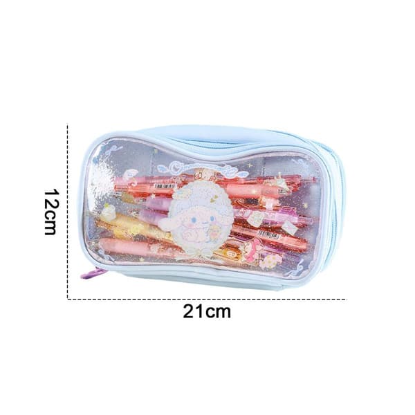 Sød lynlås flad taske tilbehør kosmetik multi-form2 KLB