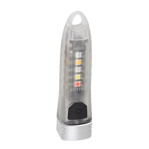 Mini-avaimenperä taskulamppu, kannettava mini-USB-ladattava KLB