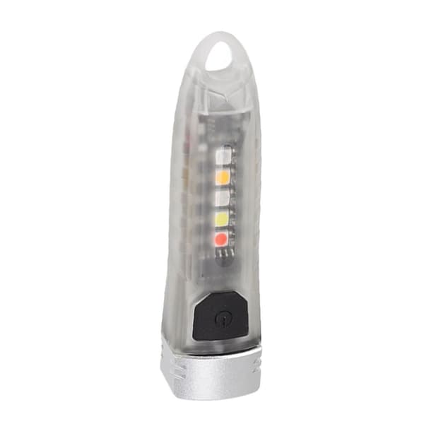 Mini nøglering lommelygte bærbar mini USB genopladelig KLB