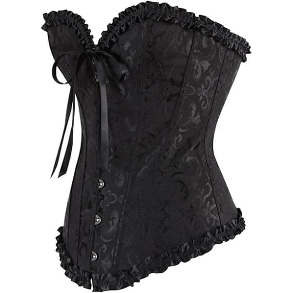 Kvinders udbenet snørekorset Bustier Lingerie Bodyshaper Top