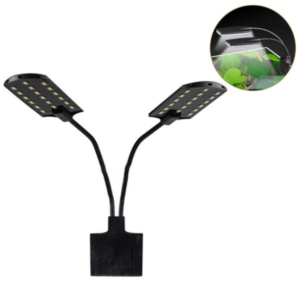 LED-akvarielys Twins Aquarium Lamp To hoder LED-lys for KLB
