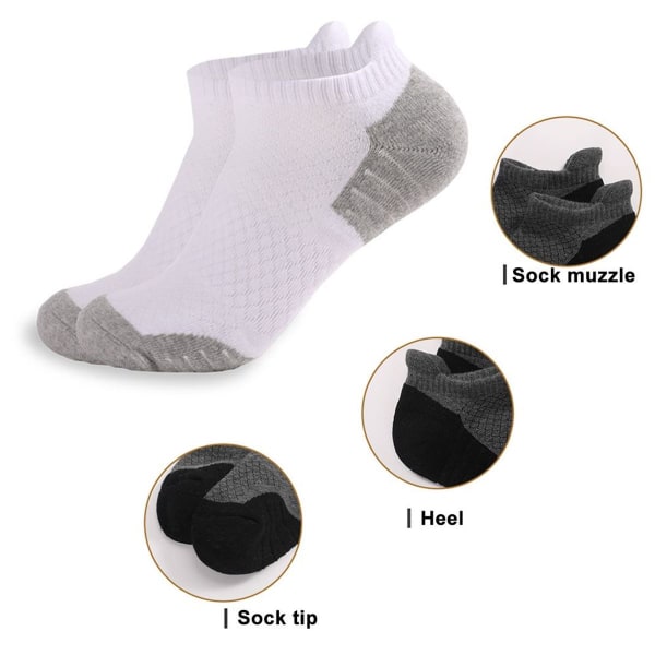 Mænds sokker, lave ankelstrømper, korte mænds sokker, casual style 4 KLB