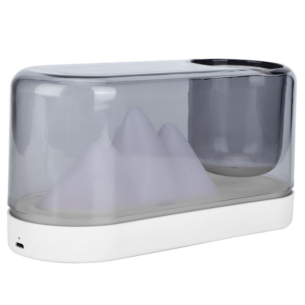LED-sovelampe, bjergformet bordlampe, USB KLB
