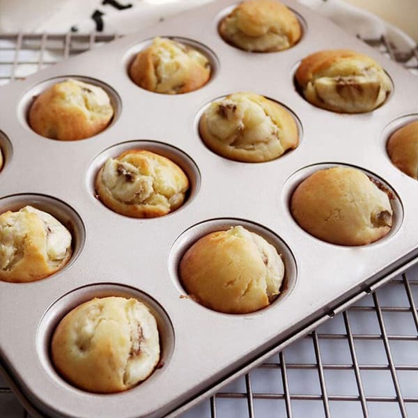 Muffinsform, non-stick muffinsform, ideell for baking for style 4 KLB