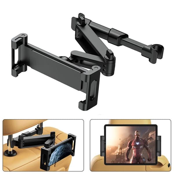 Justerbar bilsetehodestøtte for nettbrett