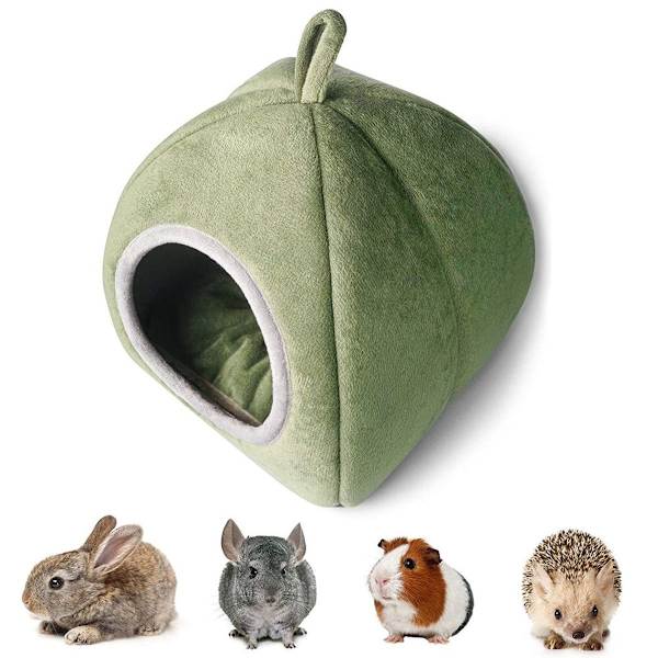 Marsvinshus, kanintillbehör, litet djurhus för marsvin,