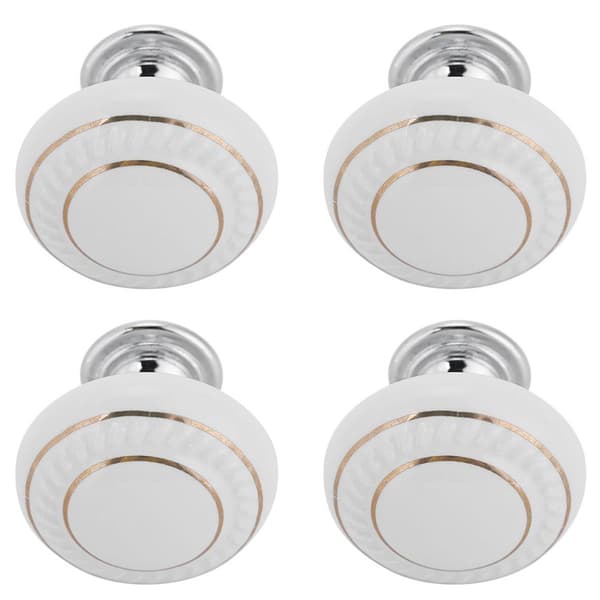 4 stk./sæt moderne keramiske håndtag træk håndtag knopper hardware KLB