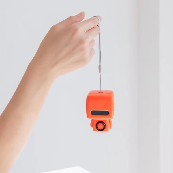 1 trådlösa högtalare Mini Cute Robot Portable Wireless Wireless 5.0-högtalare med inbyggd mikrofon och stöd för handsfree och fotosamtal (silver)