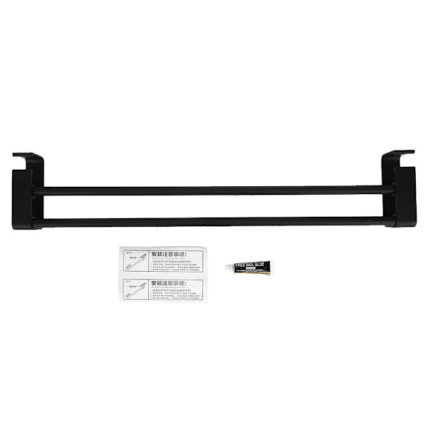 20\" väggmonterad aluminium spikfri rymdskorack KLB