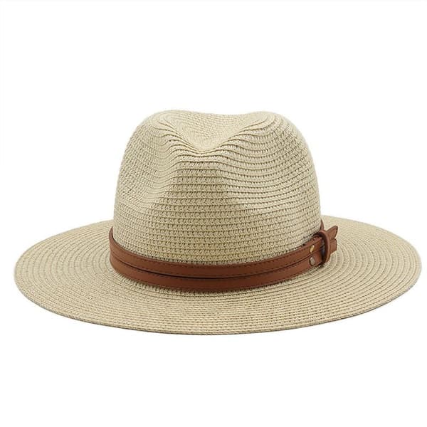 Kvinners Bredbrem Foldbar Solhatt Strandferie Reise Solhatt