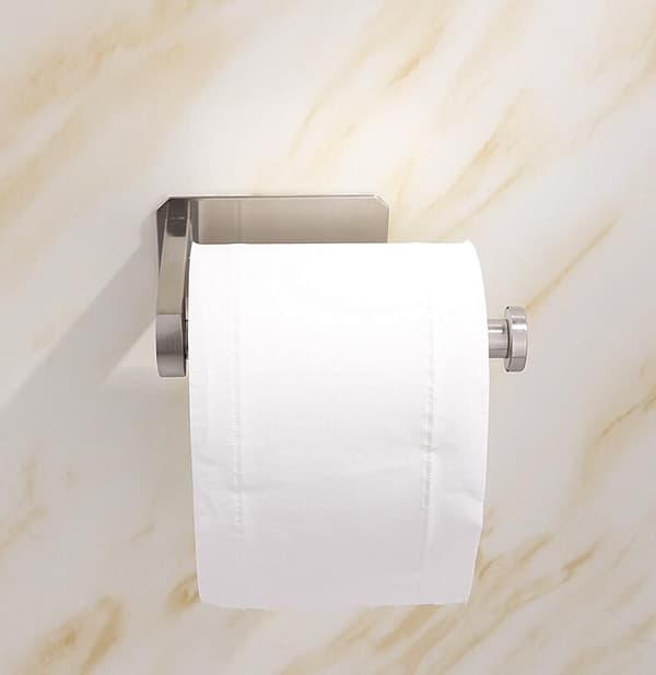 WC-paperiteline, itseliimautuva, poraamaton, rullanpidike, wc-paperiteline