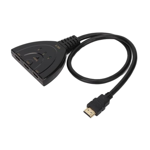 3x1 Switch Splitter Høj Opløsning HD 4K 1080P HD KLB