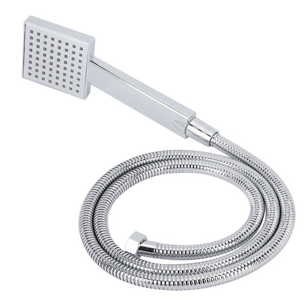G1/2 tommers krom hånddusj spray slange kit KLB
