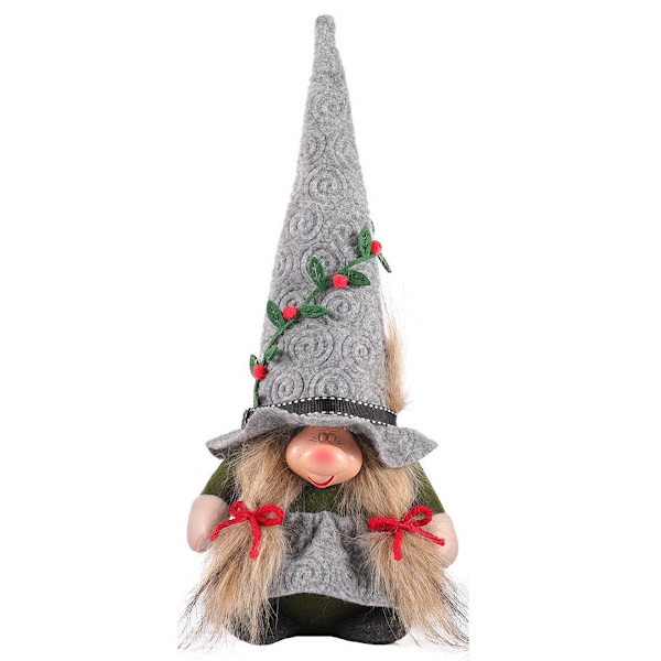 Faceless Dwarf, Stående, Faceless Dwarf, Prydnader, Fylld, Grå KLB